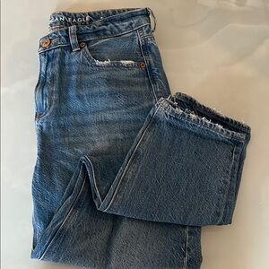 American Eagle High Rise Mom Jean